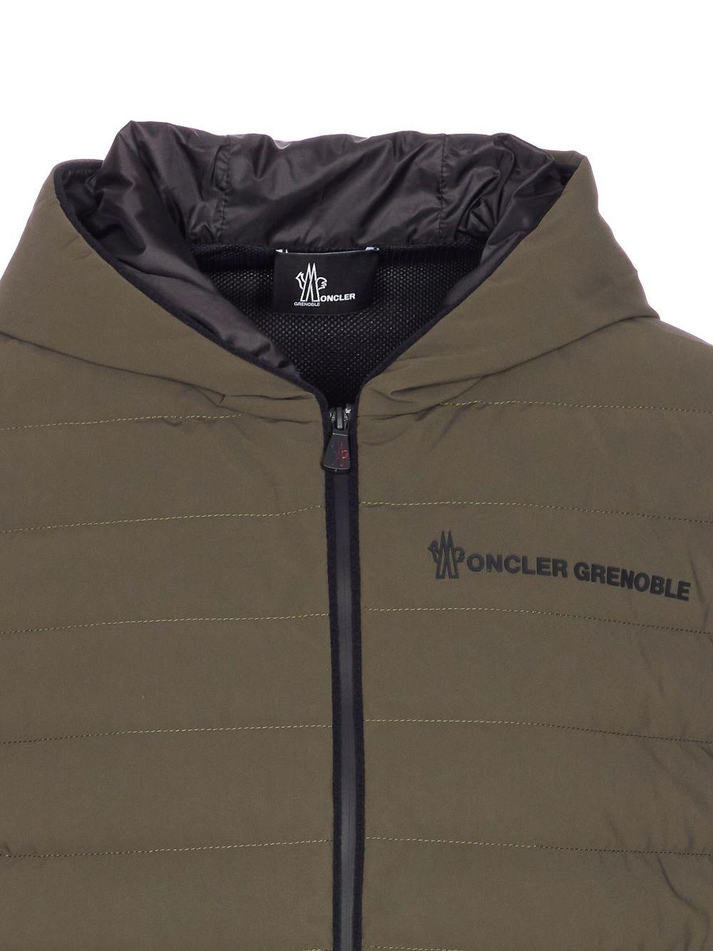 MONCLER GRENOBLE Piumino con logo 