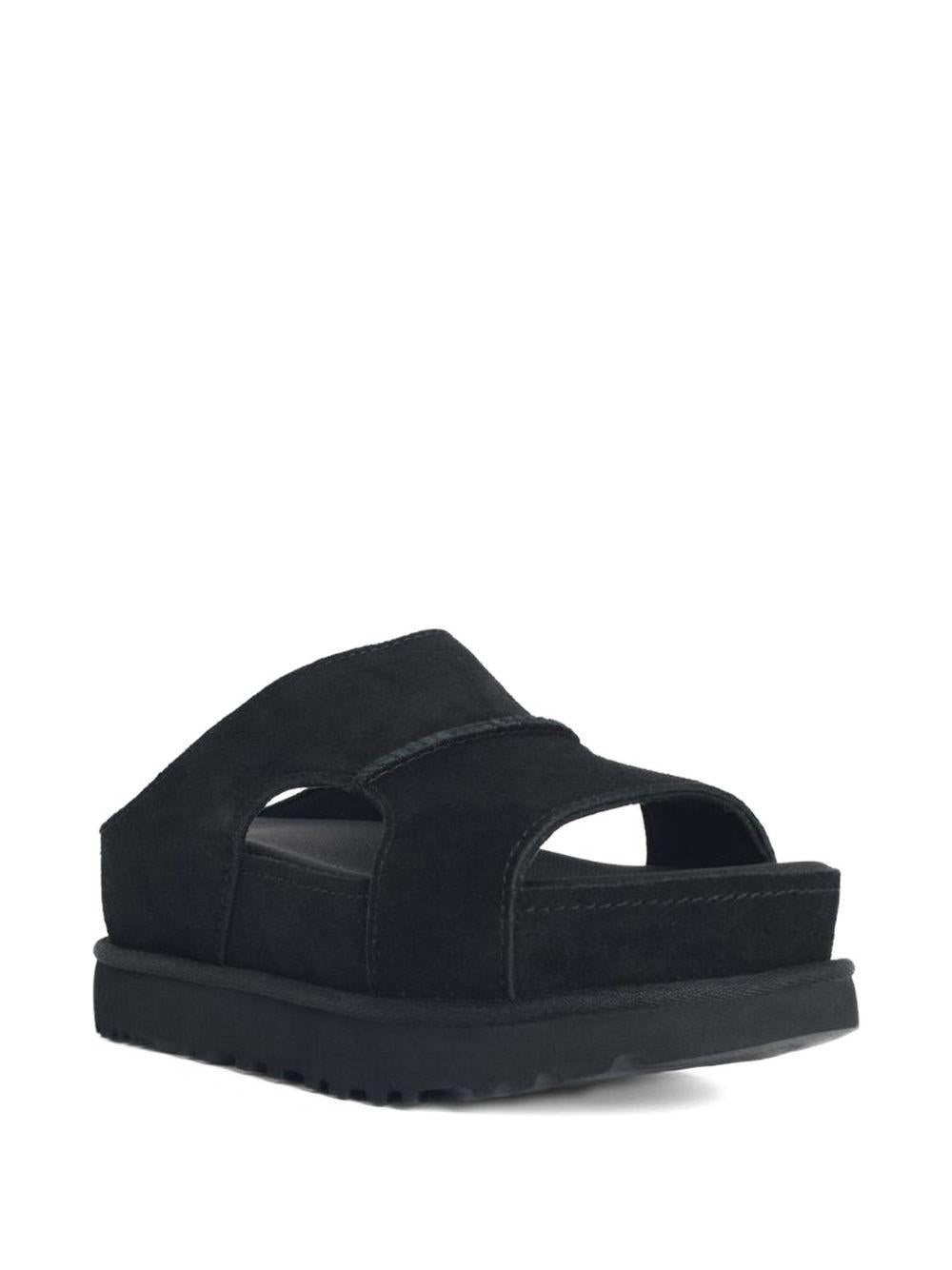 UGG Ciabatte slide in camoscio W Goldenstar Hi Cutout Slide 