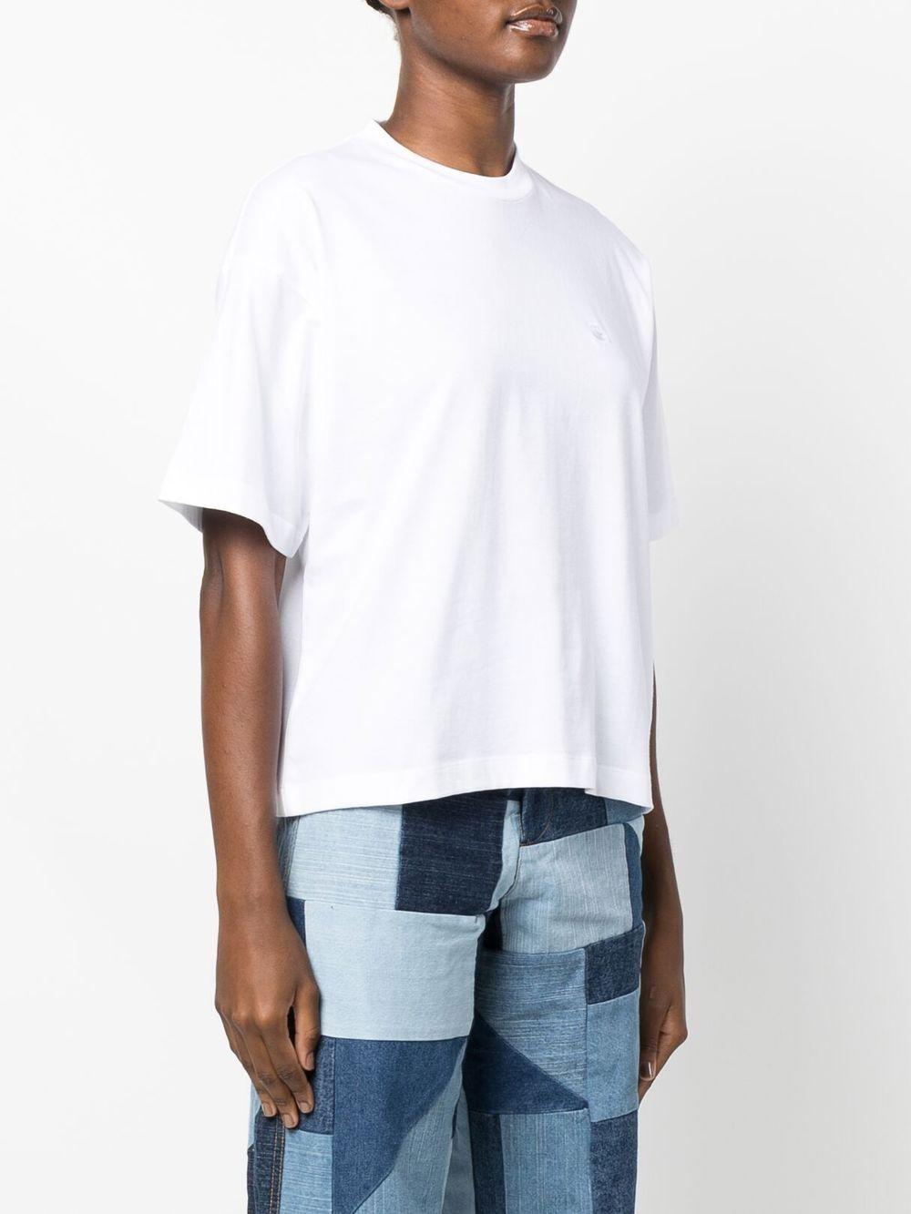 CARHARTT WIP T-shirt girocollo in cotone bianca a maniche corte 