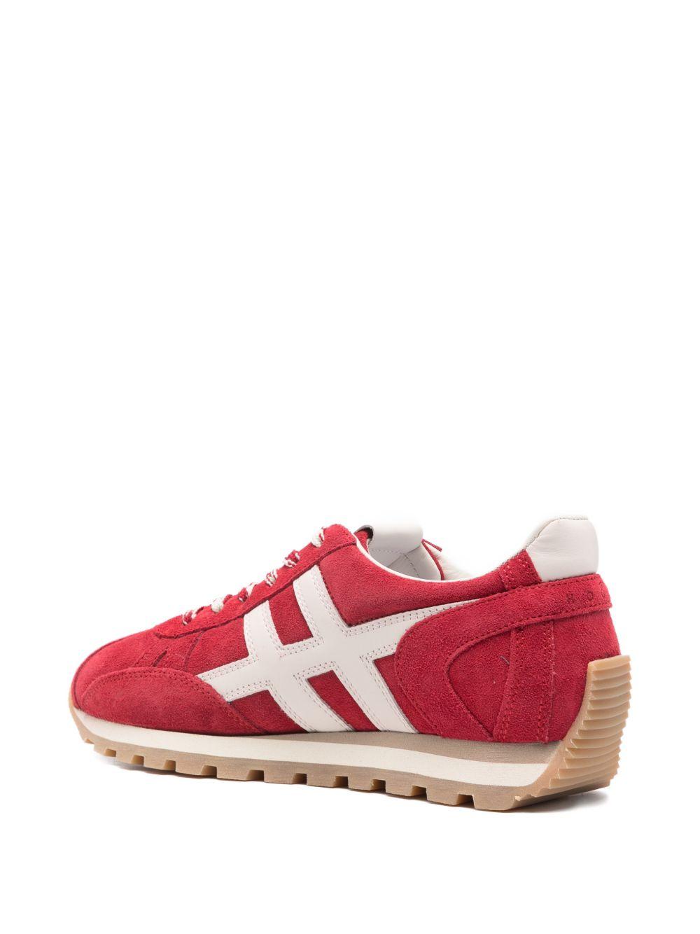 HOGAN Sneakers H701 in pelle scamosciata rossa 