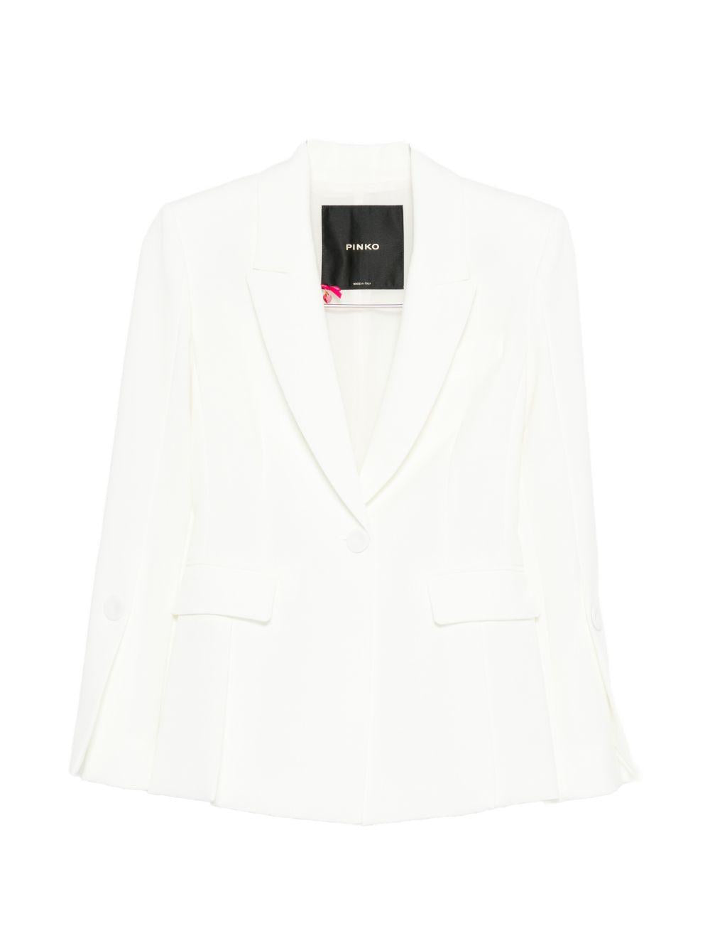 PINKO Giacca blazer bianca 'Carciofo' 