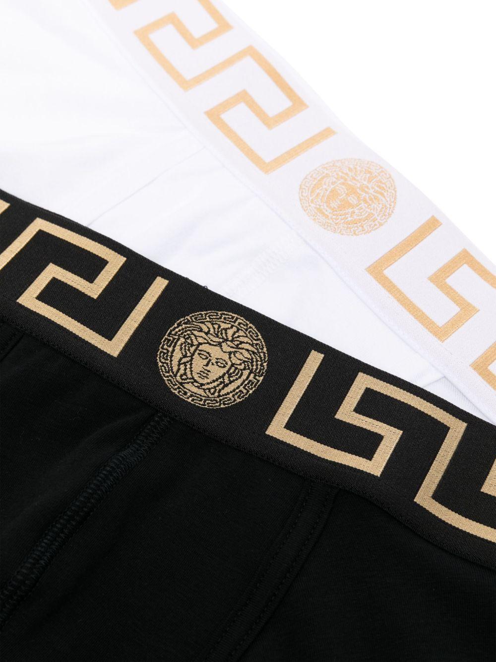 VERSACE Boxer in cotone in confezione da due 