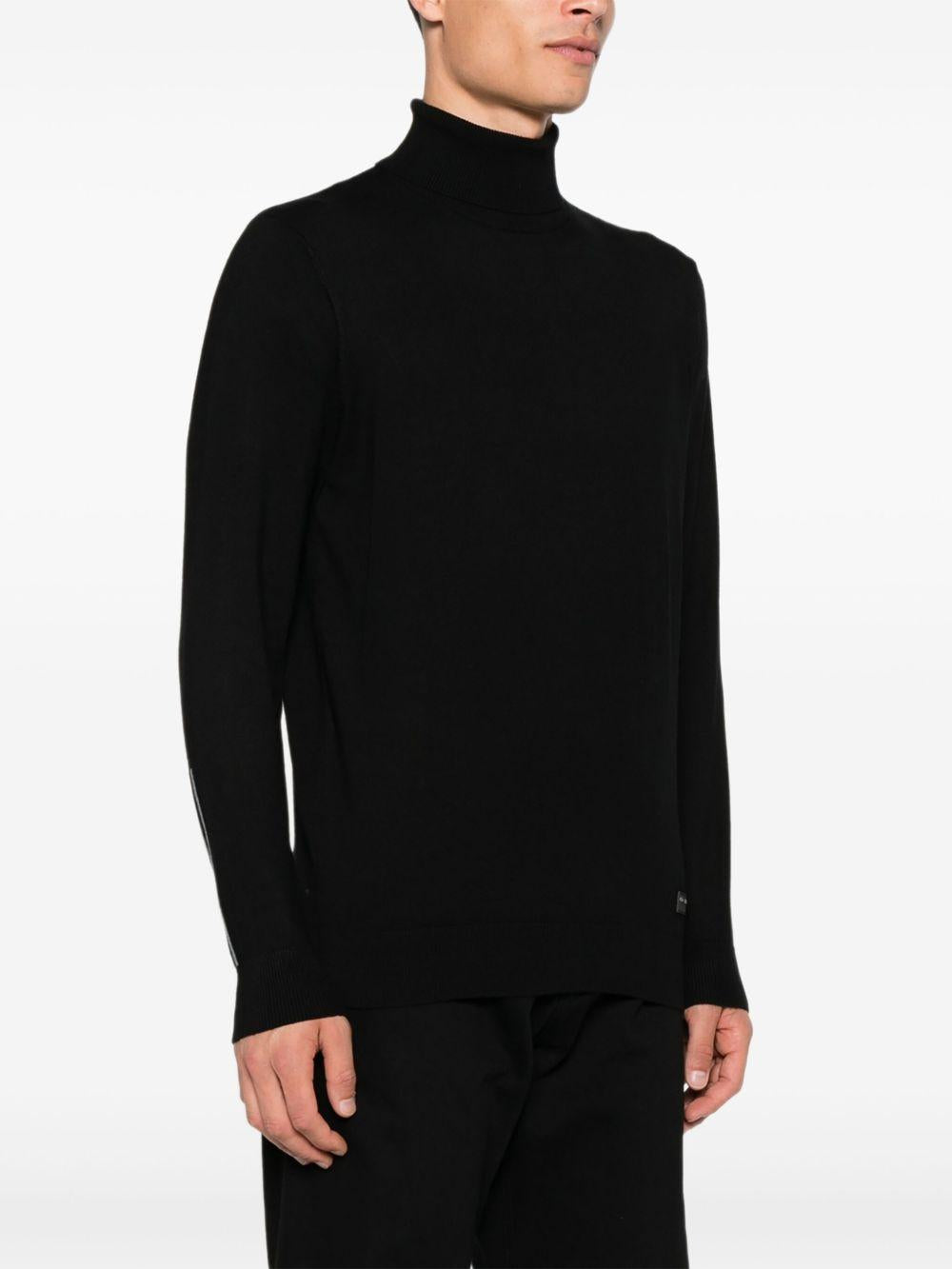 JOHN RICHMOND Maglia nera a collo alto 