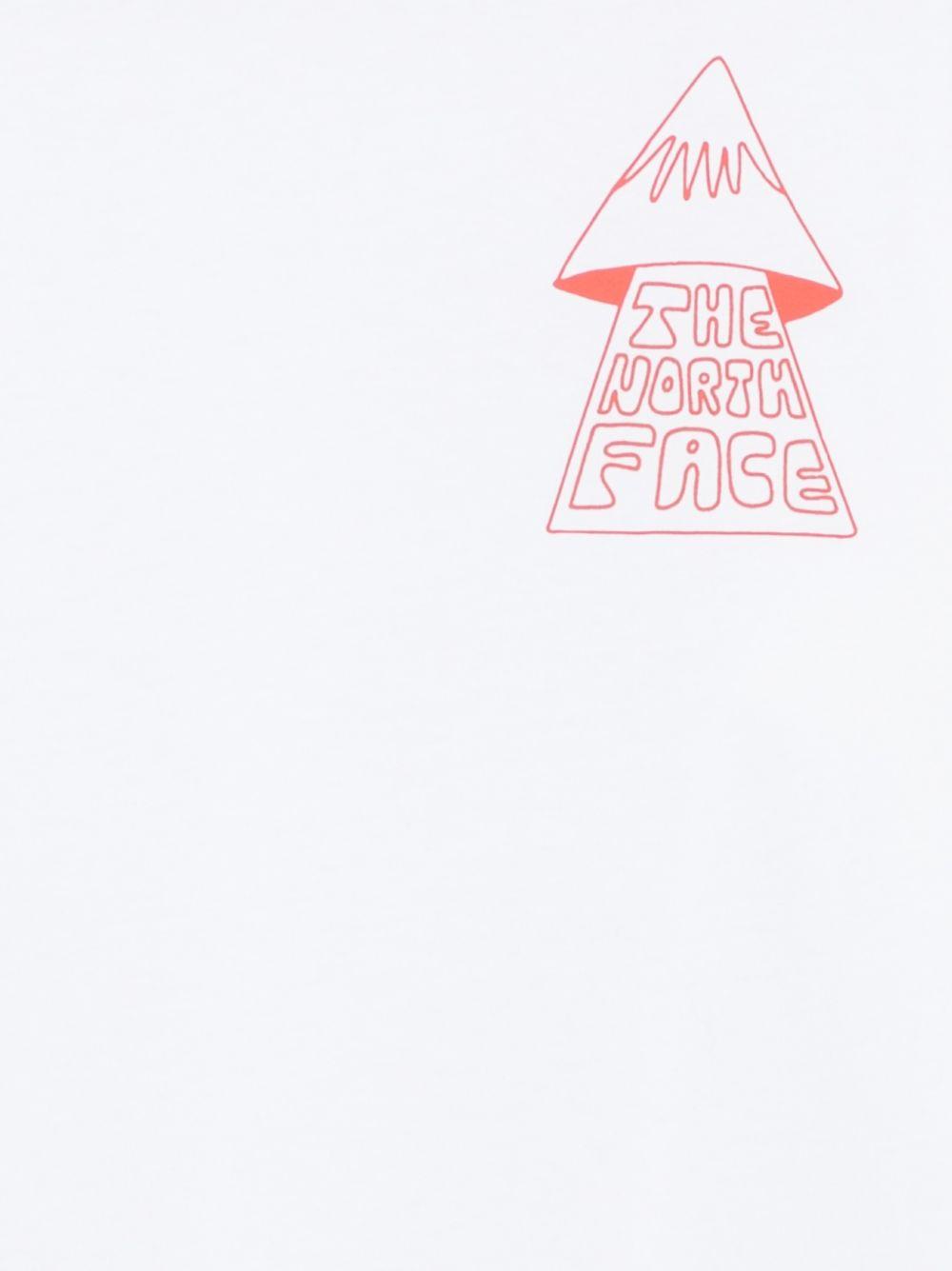 THE NORTH FACE T-shirt bianca con logo 