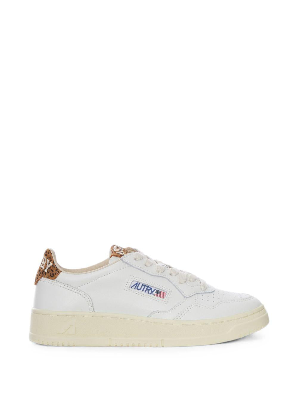 AUTRY Sneakers Medalist con inserti animalier 
