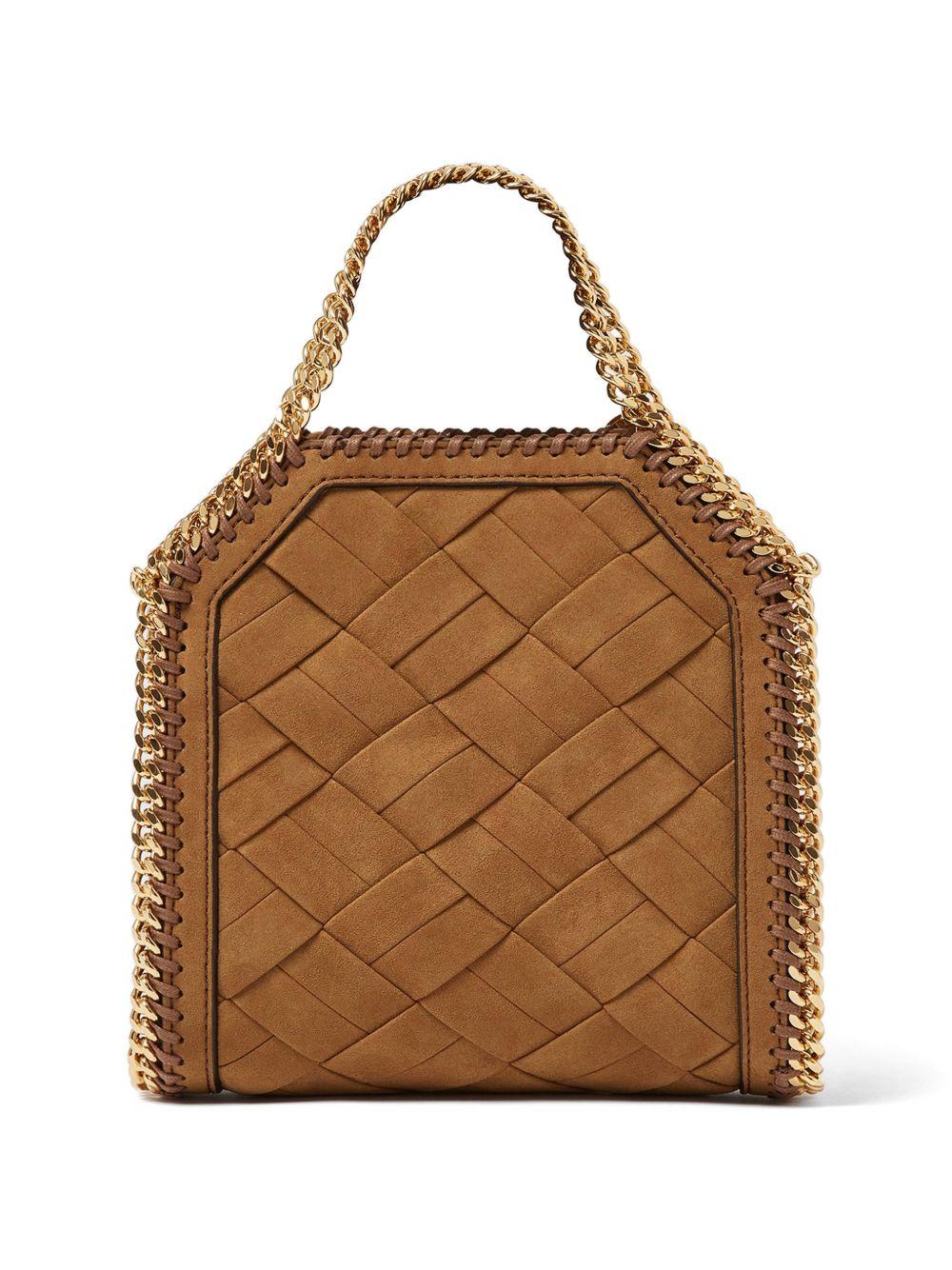 STELLA MCCARTNEY Borsa Falabella in ecopelle intrecciata 