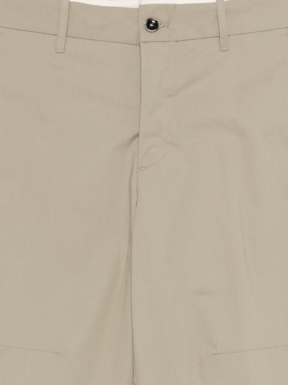 NINE IN THE MORNING Pantaloni Franco in lana misto lino 