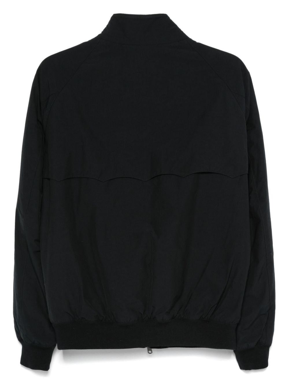 BARACUTA Giubbotto con zip blu navy 