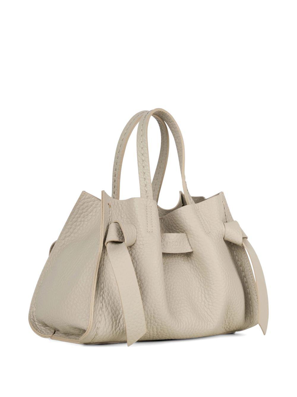 VISONA Borsa tote Vittoria piccola beige 