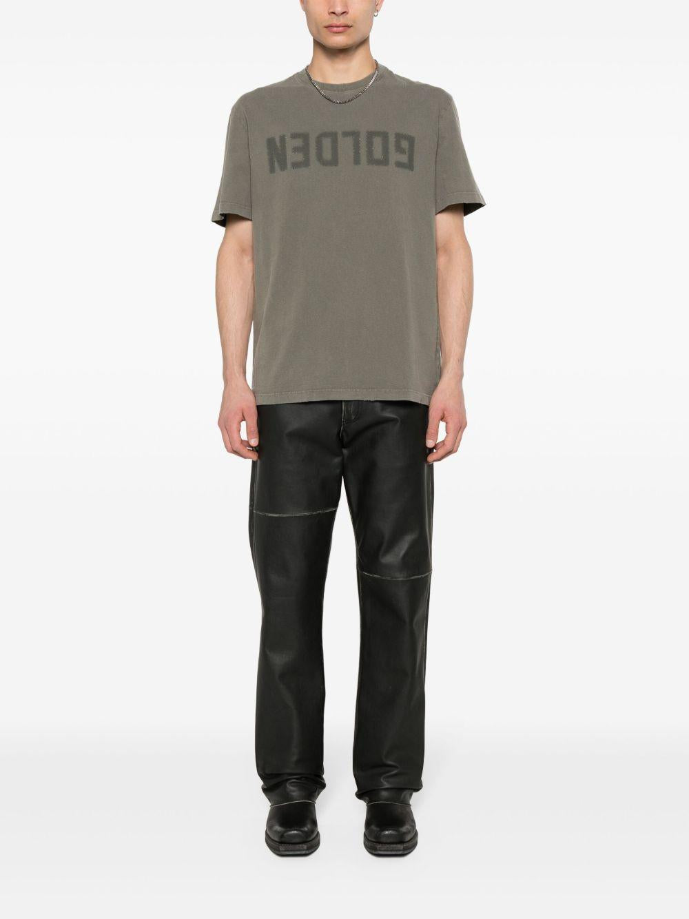 GOLDEN GOOSE T-shirt girocollo con stampa 