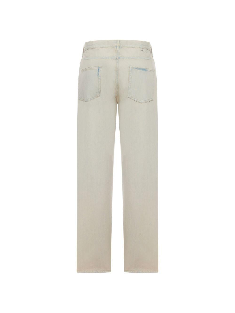 GOLDEN GOOSE Jeans Skater Loose Bleach 