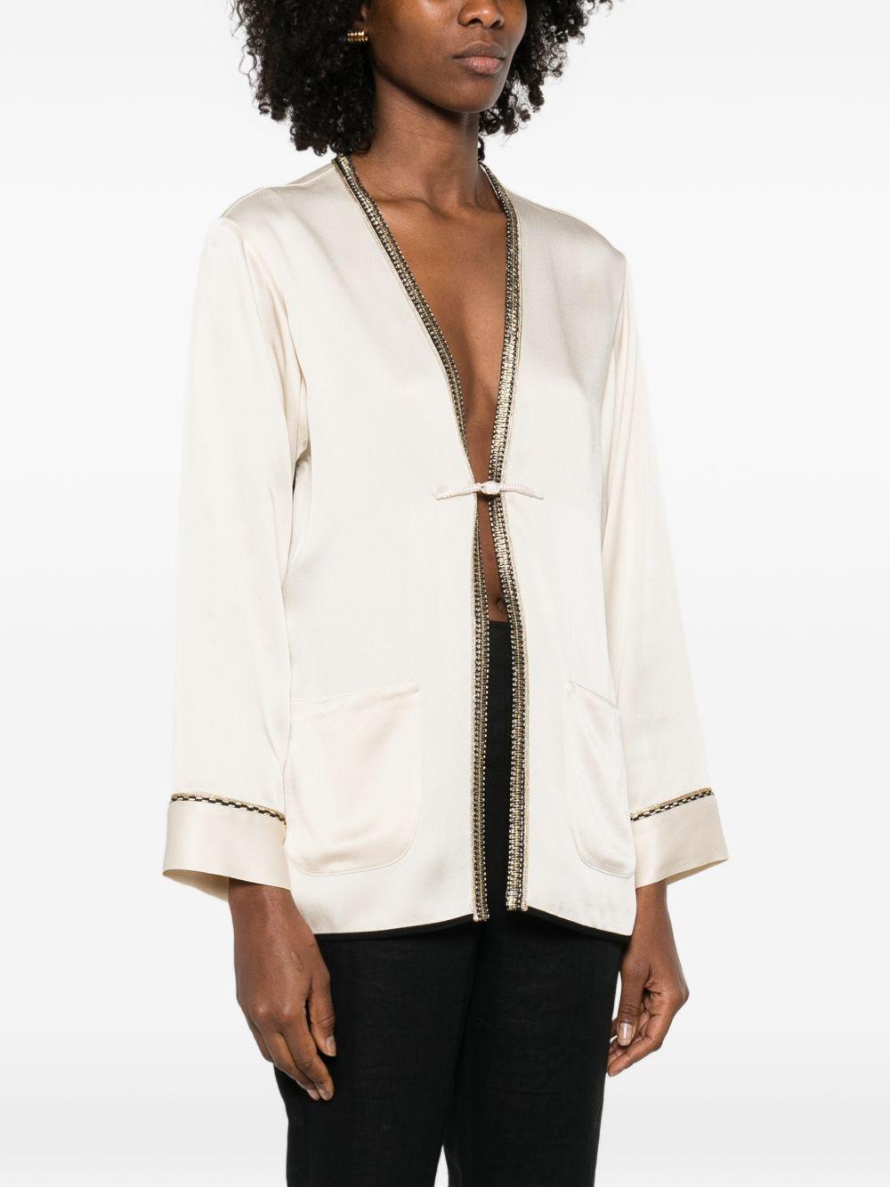 FORTE FORTE Giacca a maniche lunghe beige 