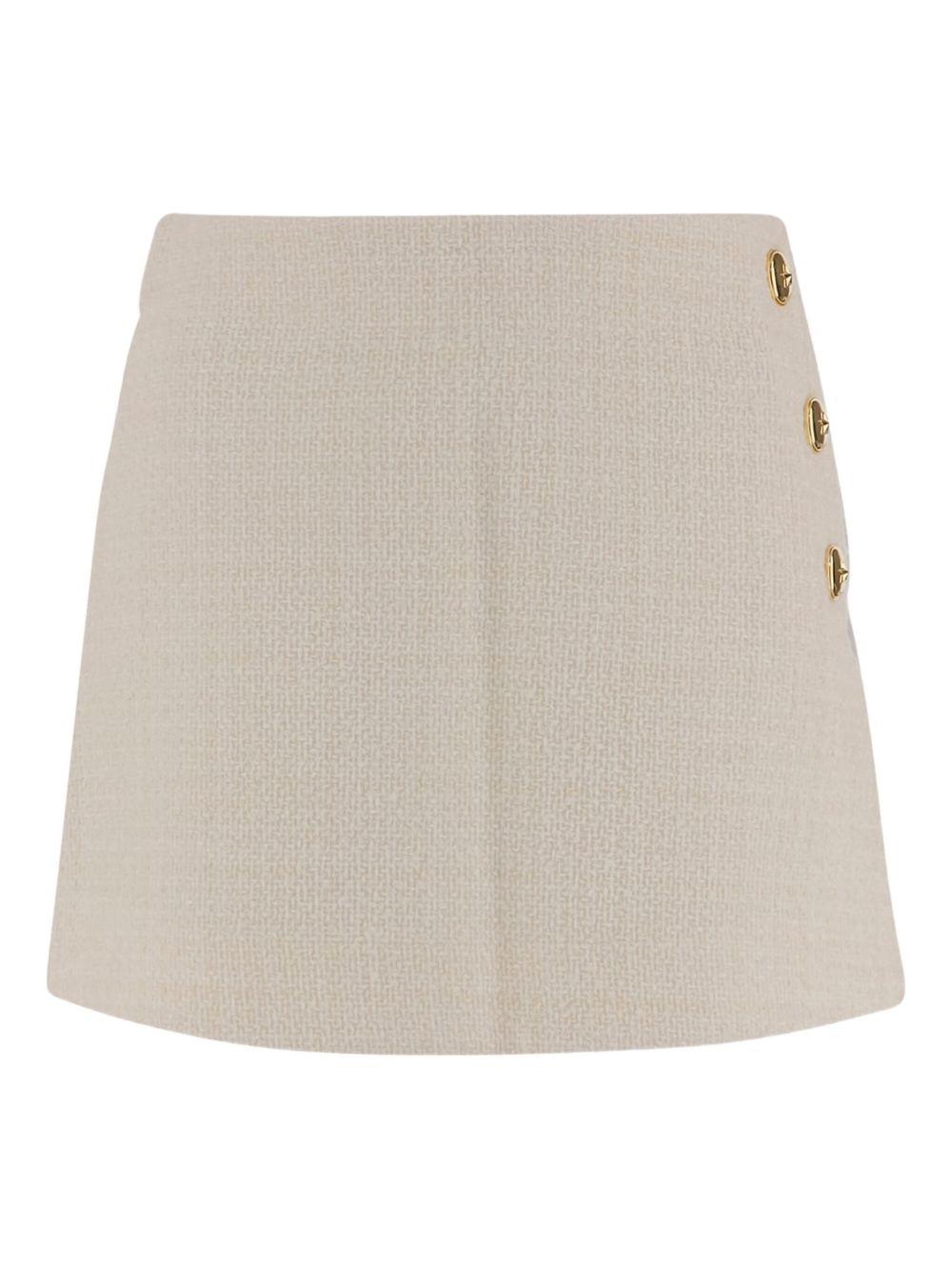 PINKO Gonna corta 'Flan' 