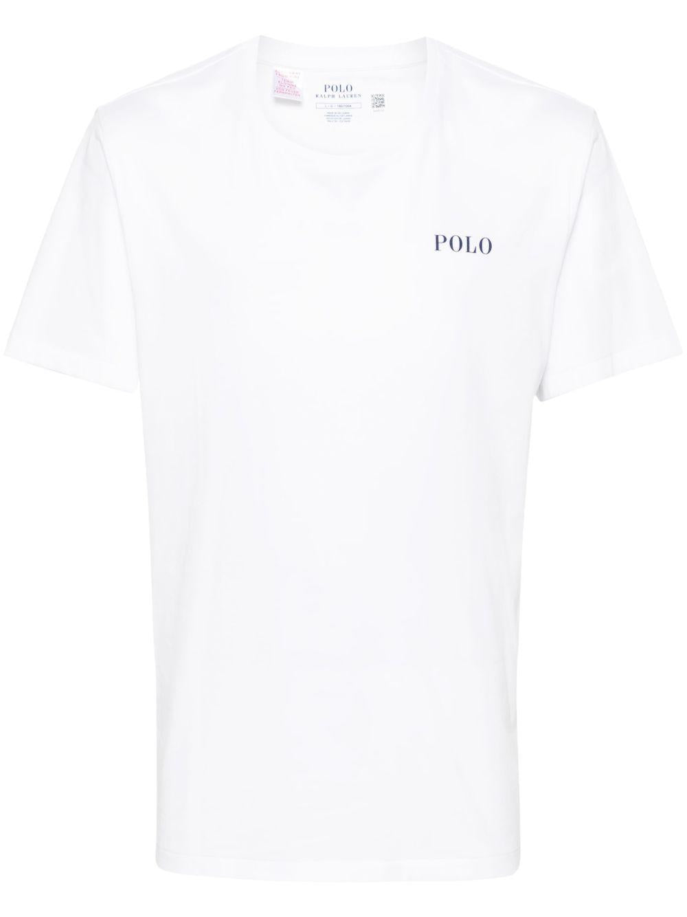 POLO RALPH LAUREN T-shirt intima in cotone bianco 
