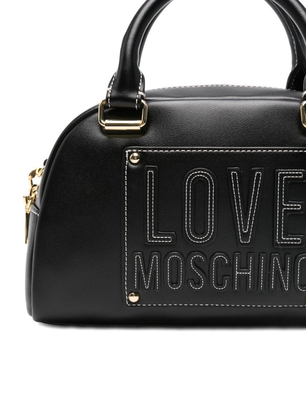 LOVE MOSCHINO Borsa nera con doppi manici 