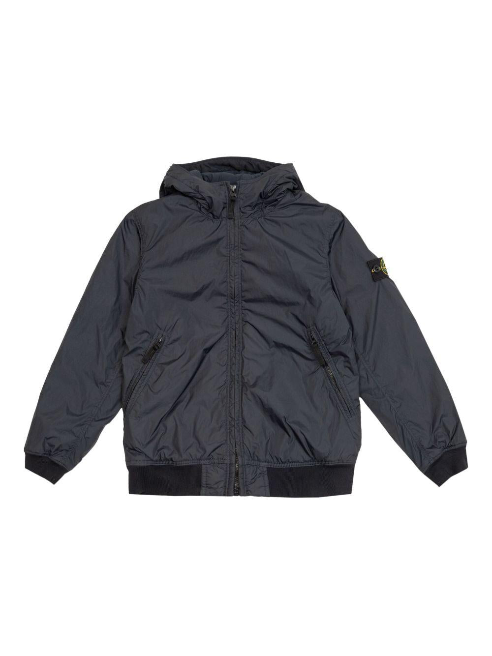 STONE ISLAND Bomber con cappuccio 