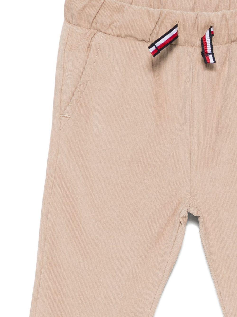 TOMMY HILFIGER Pantaloni a coste con coulisse 