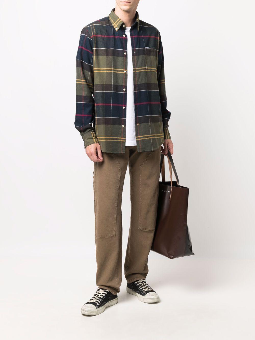 BARBOUR Camicia 'Edderton' xon fantasia tartan 