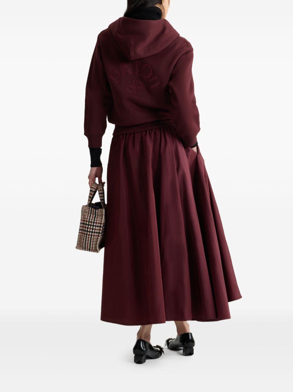 PATOU Felpa con cappuccio 