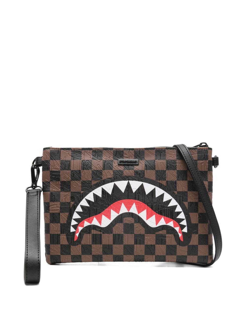 SPRAYGROUND Pochette 'Check 2 Emboss Crossover' 