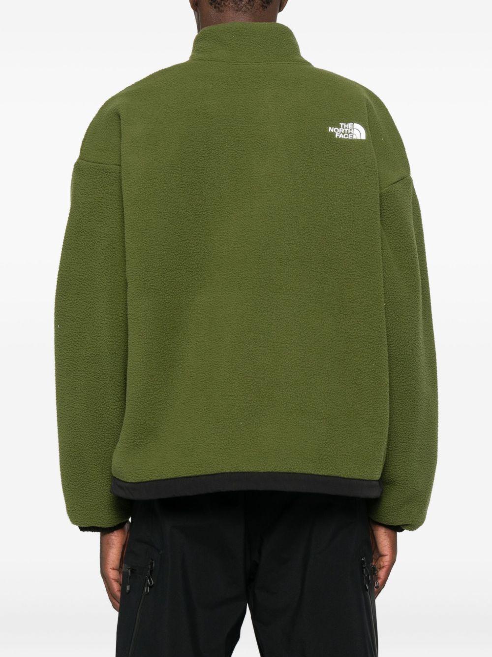 THE NORTH FACE Giacca verde in pile 