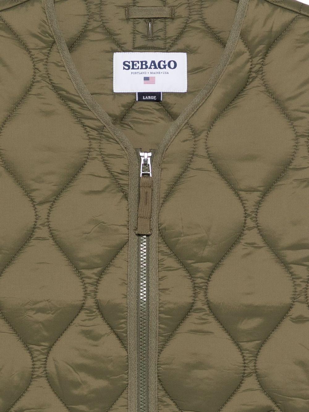 SEBAGO Gilet imbottito trapuntato 