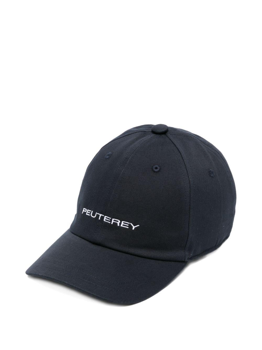 PEUTEREY Cappello da baseball Debby in cotone con logo 