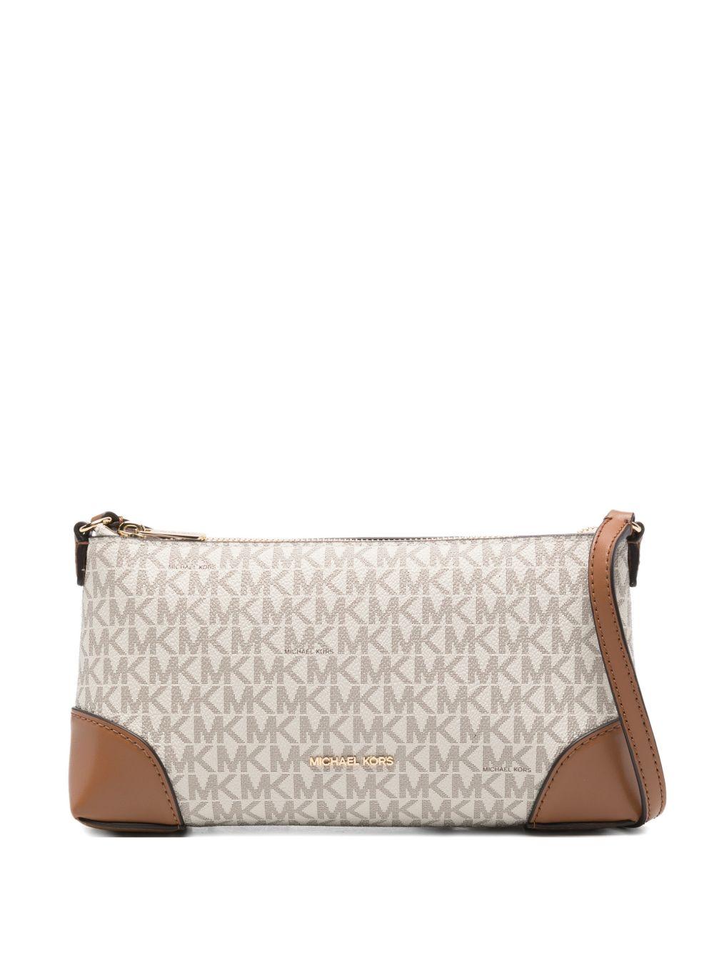 MICHAEL KORS Borsa a tracolla 'Murphy' color vaniglia 