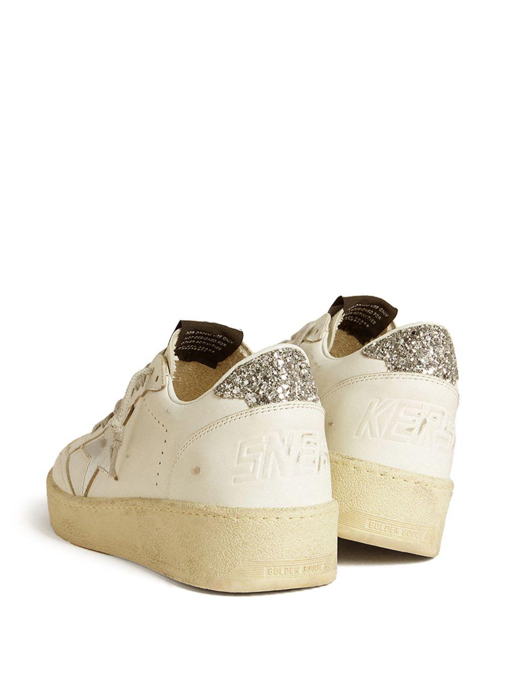 GOLDEN GOOSE Sneakers 'Ball Star' con dettaglio glitter 