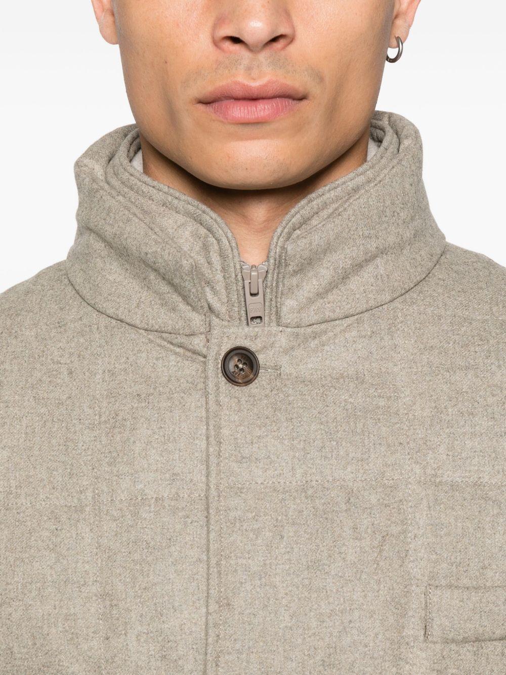FAY Giacca trapuntata beige 
