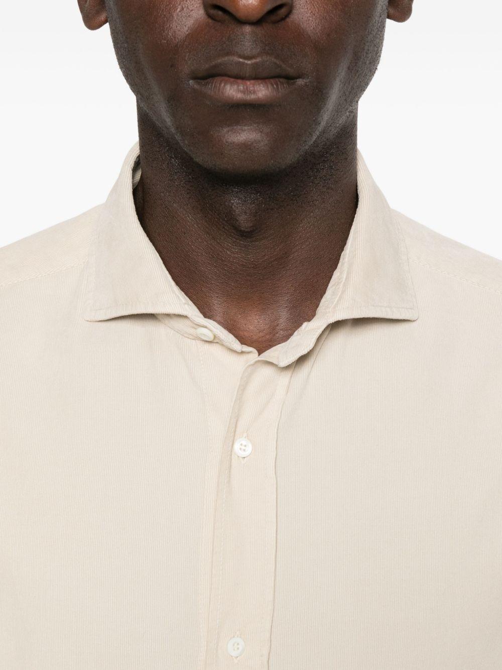 BRUNELLO CUCINELLI Camicia button down beige 