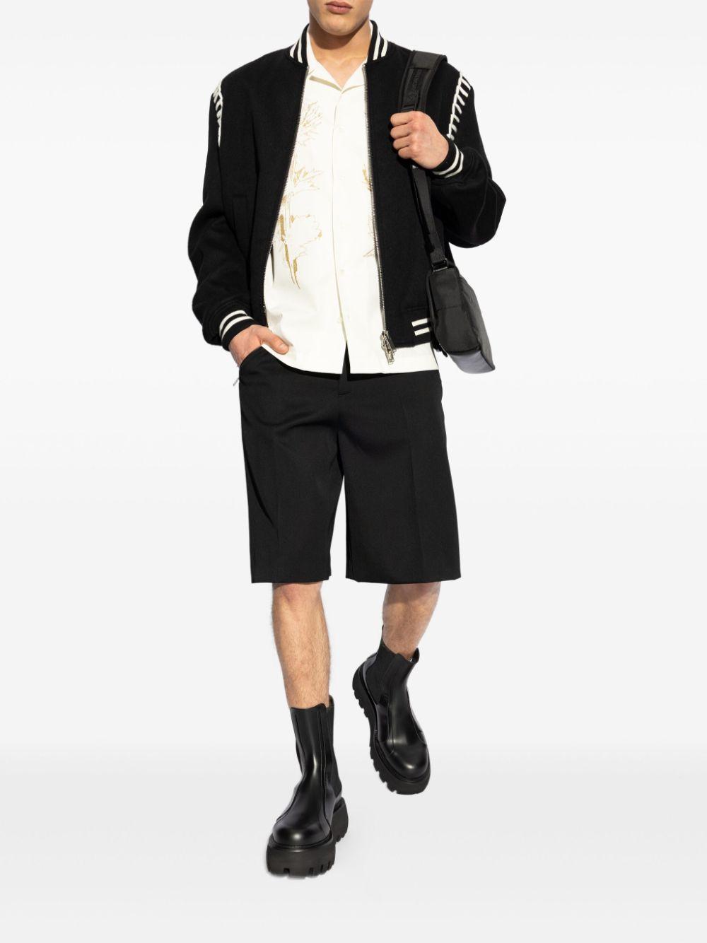 ALEXANDER McQUEEN Stivaletti Chelsea in pelle nera 