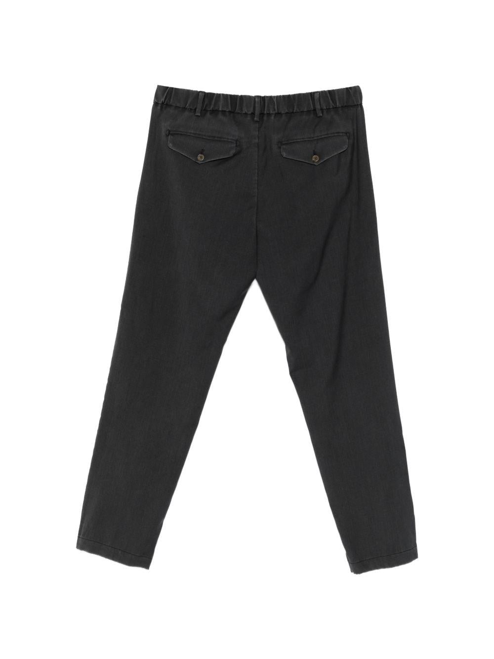MYTHS Pantaloni neri in lana vergine 