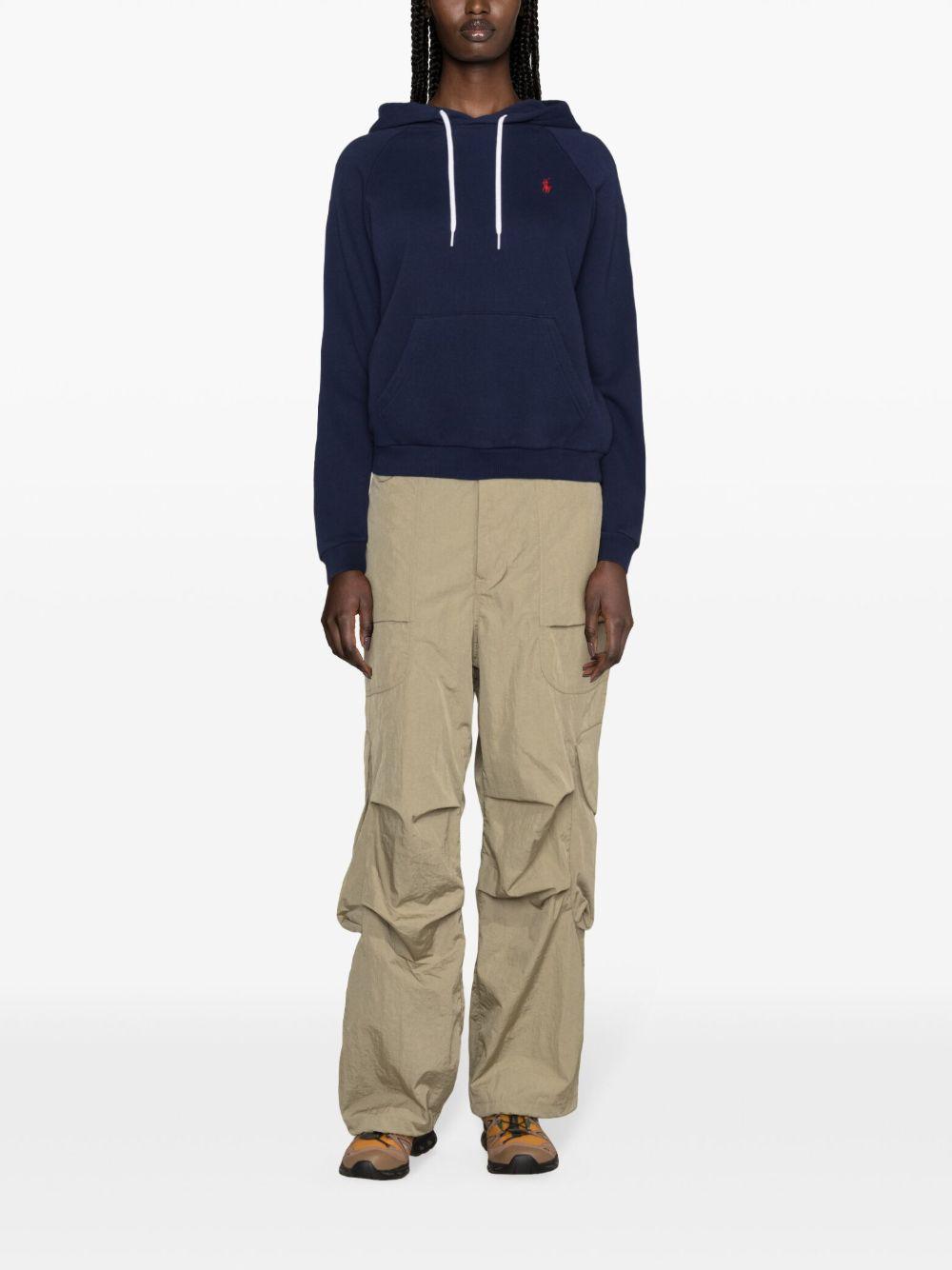 POLO RALPH LAUREN Felpa con cappuccio e logo 