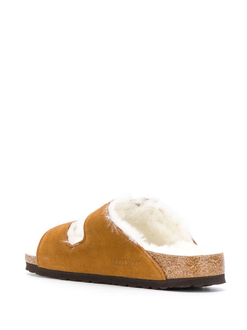 BIRKENSTOCK Ciabatte 'Arizona' con pelliccia 