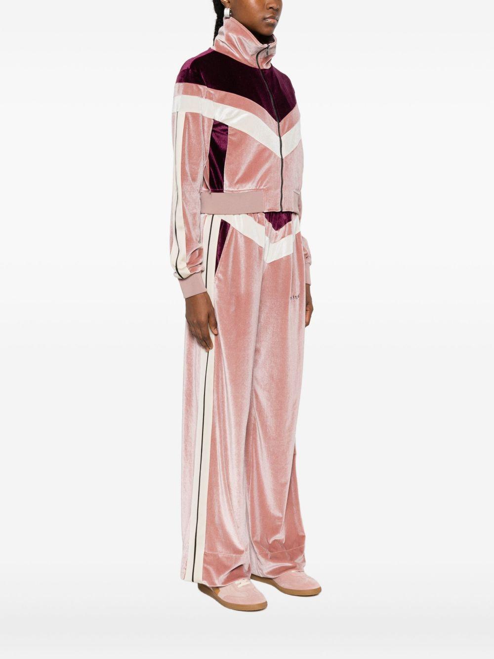 PALM ANGELS Felpa sportiva rosa 