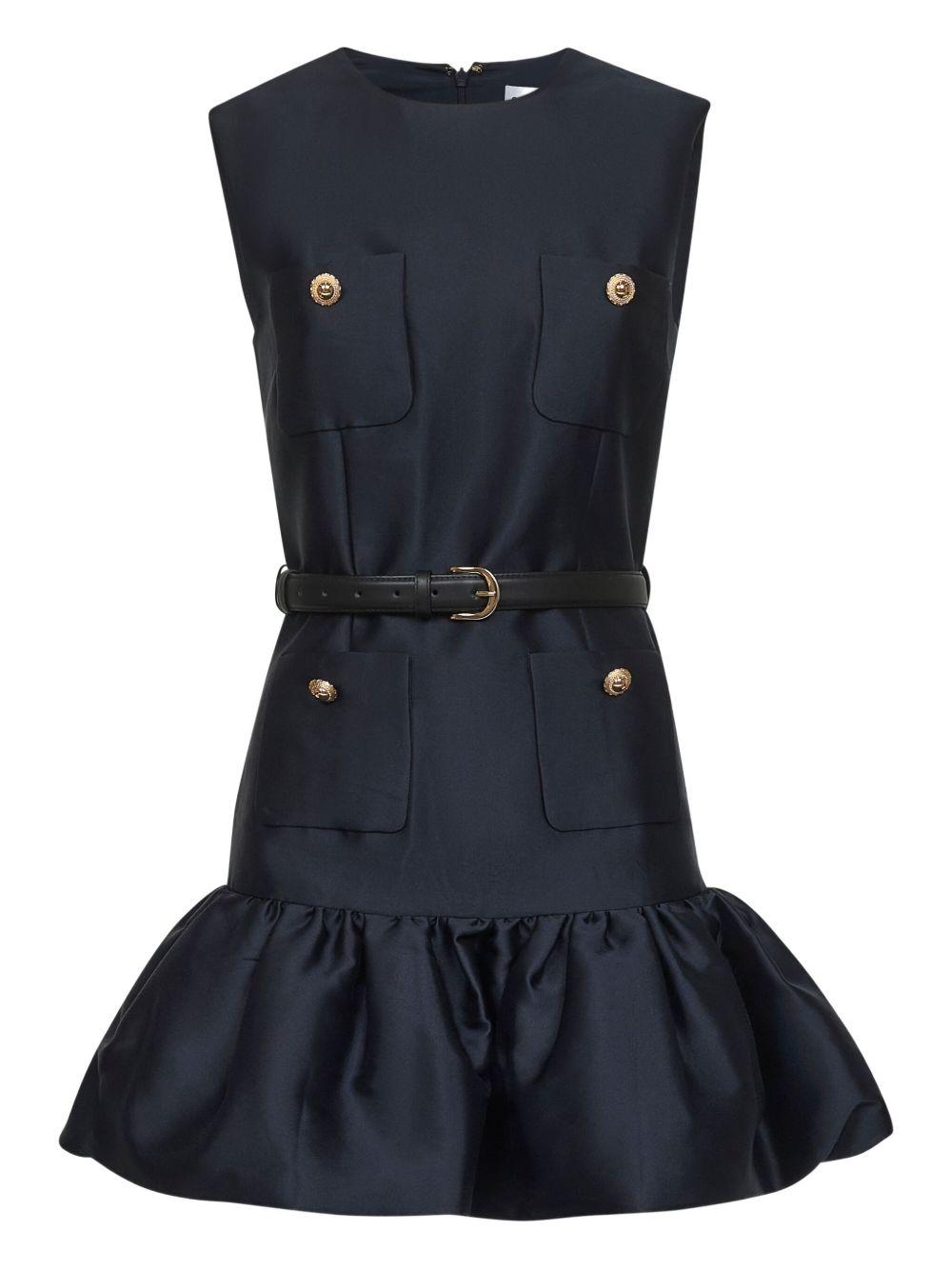 SELF PORTRAIT Abito smanicato con tasche 