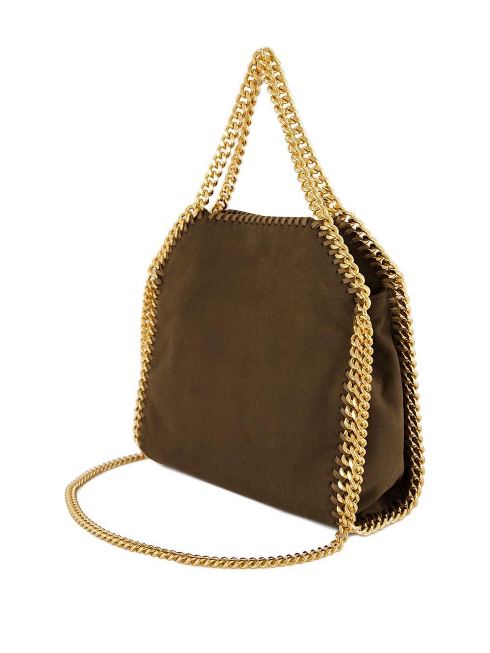 STELLA MCCARTNEY Borsa a mano Falabella mini marrone 