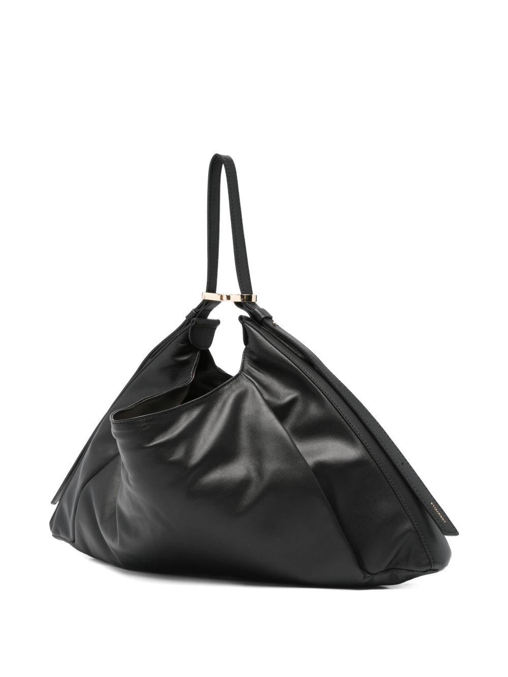 LORISTELLA Borsa a spalla Vicky nera 