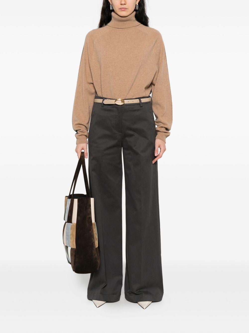 SEMICOUTURE Maglia a collo alto 'Emeraude' 