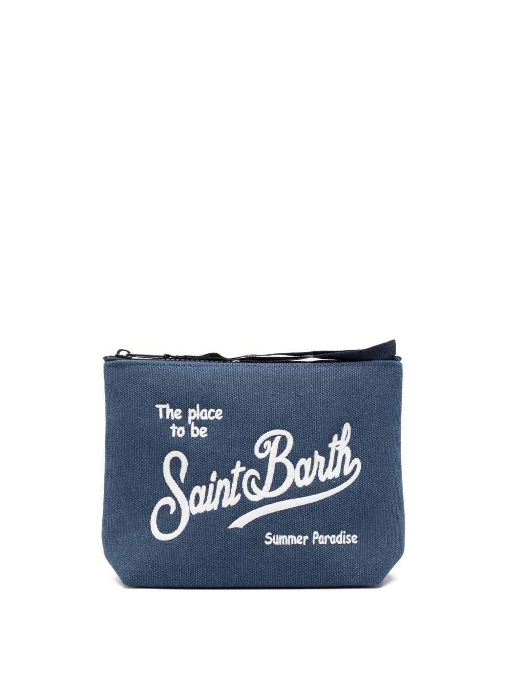 MC2 SAINT BARTH Pochette clutch bag Alina blu 