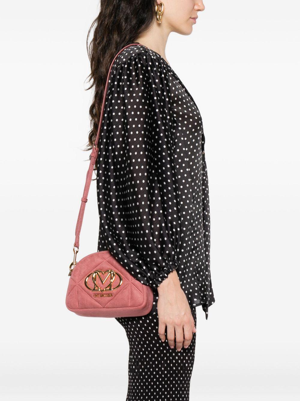 LOVE MOSCHINO Borsa a tracolla matelassé rosa 