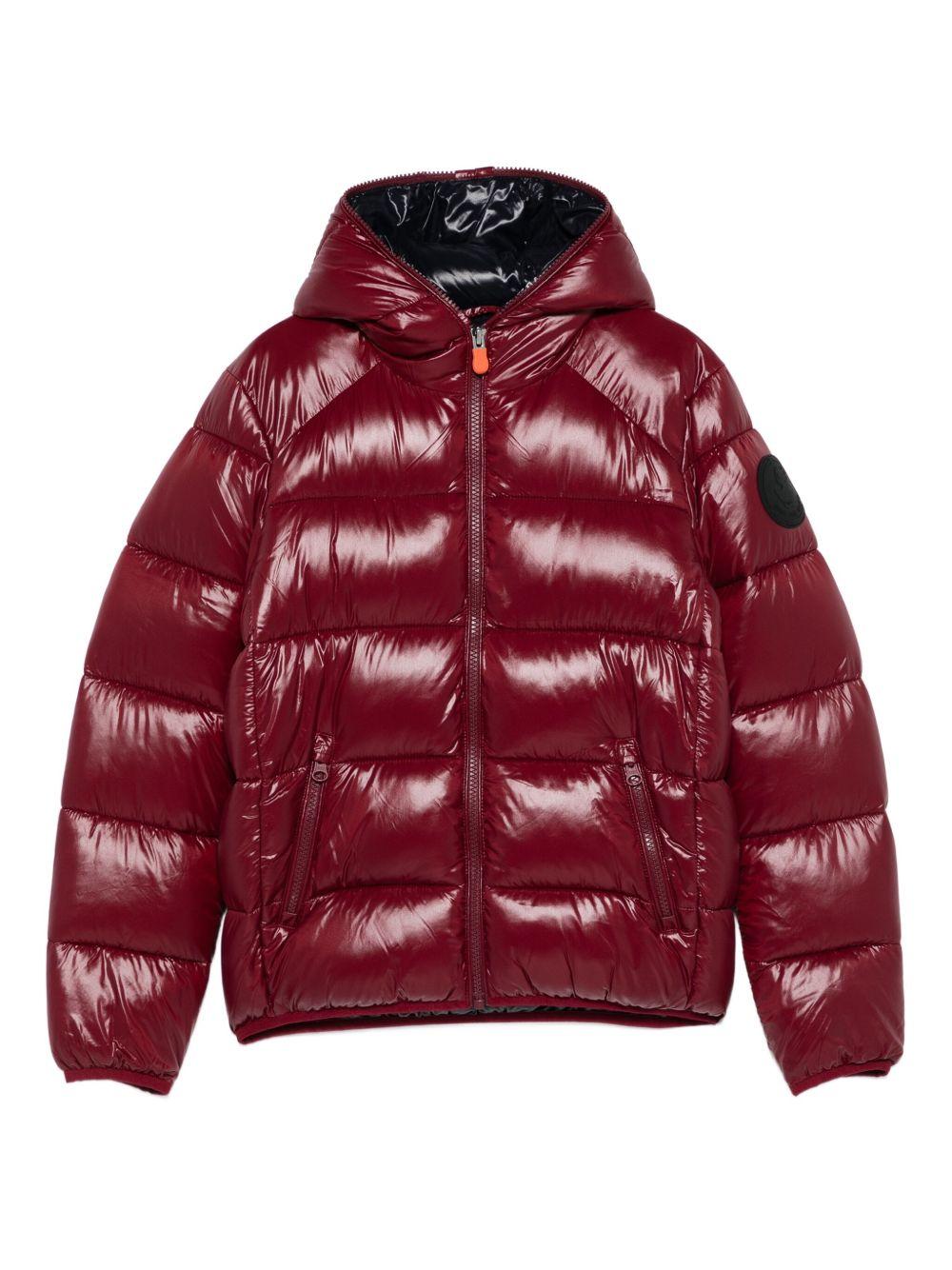 SAVE THE DUCK Piumino corto con cappuccio 