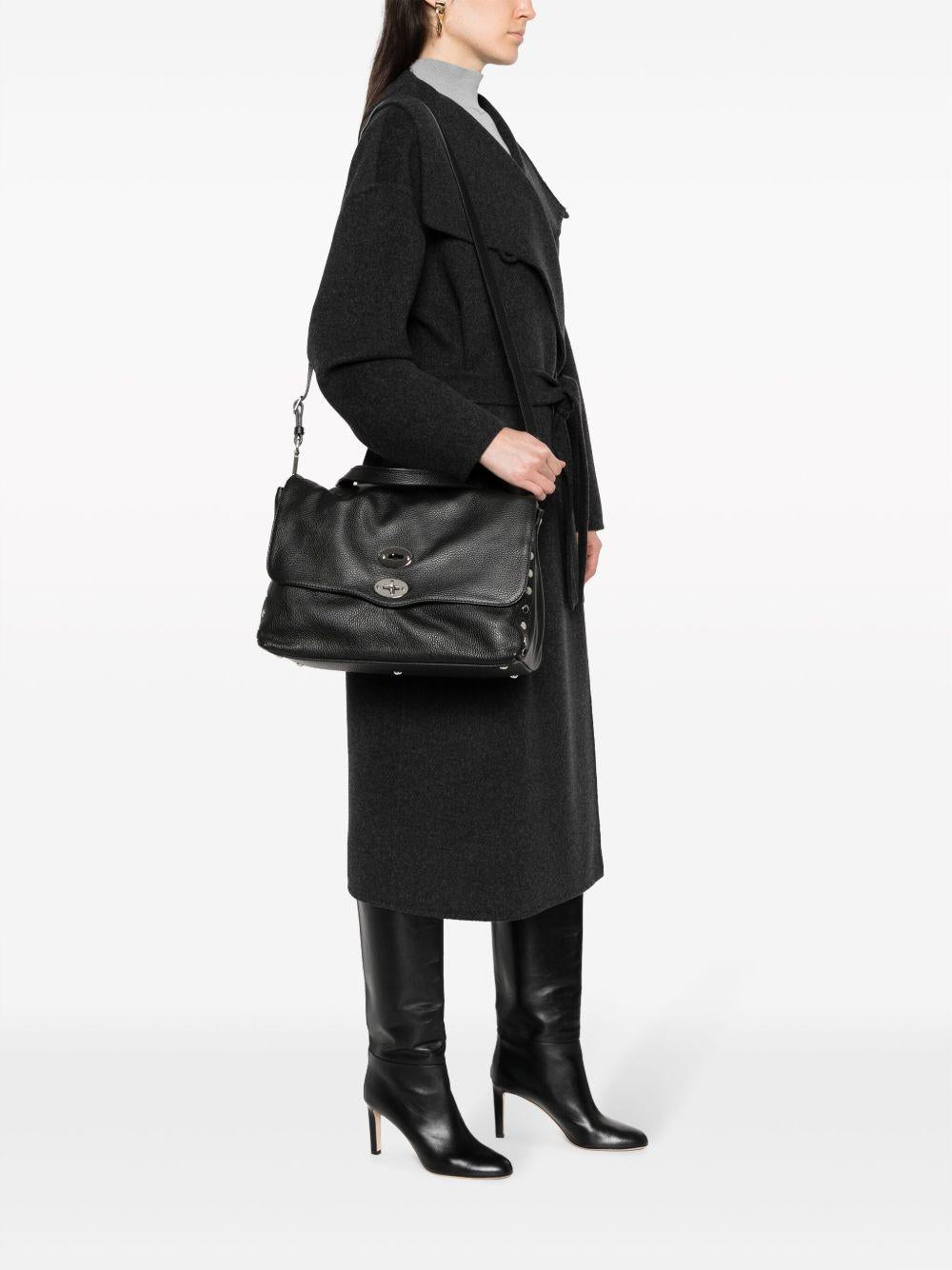 ZANELLATO Borsa tote nera 'Postina Daily Media' 