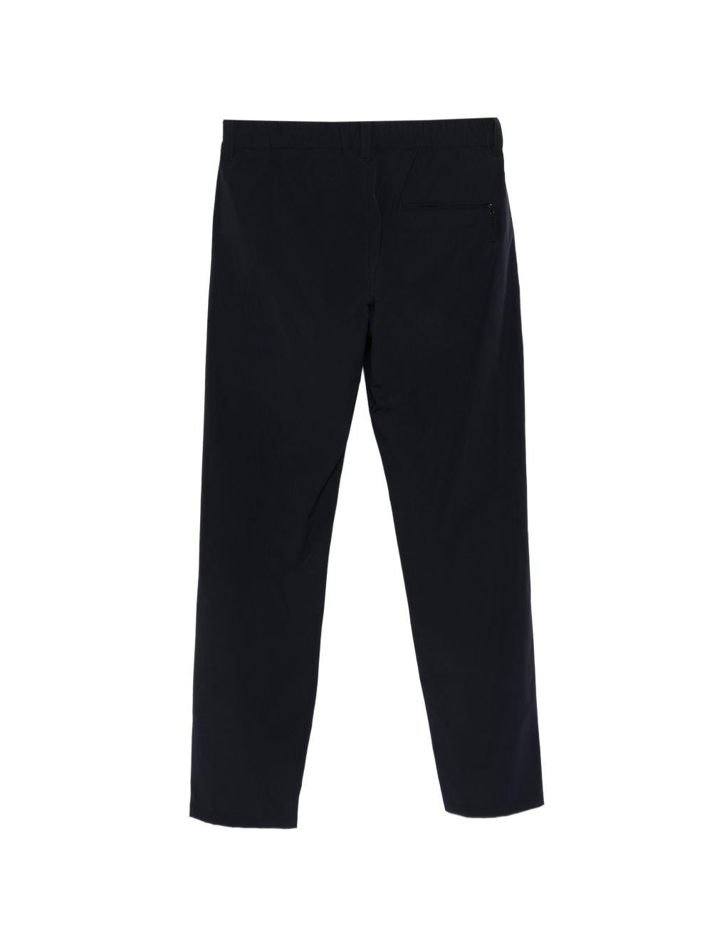 ASPESI Pantaloni a gamba dritta in cotone blu 