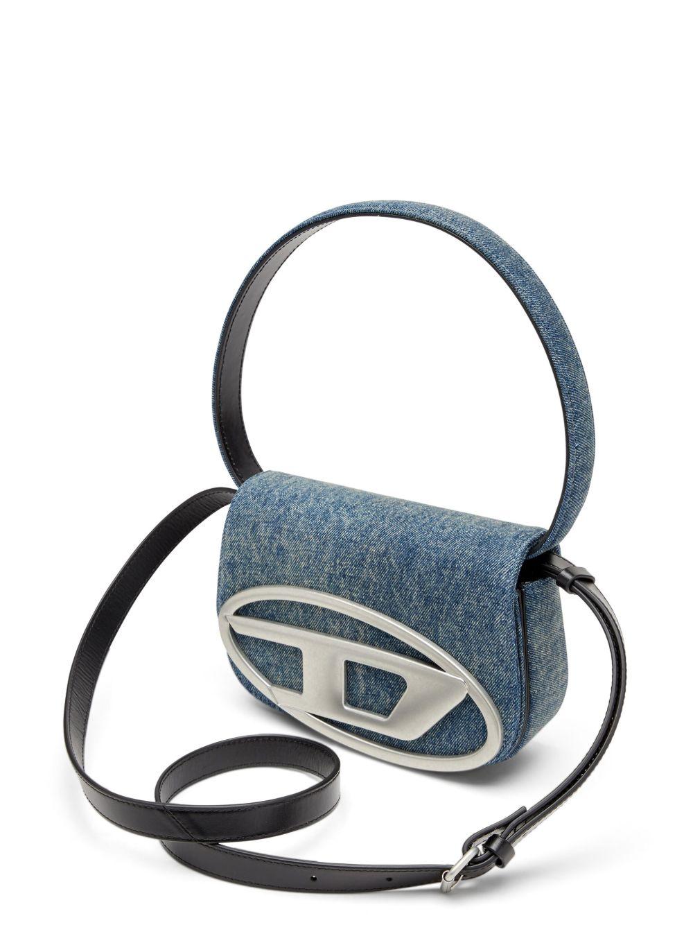 DIESEL Borsa 1DR in tessuto denim 