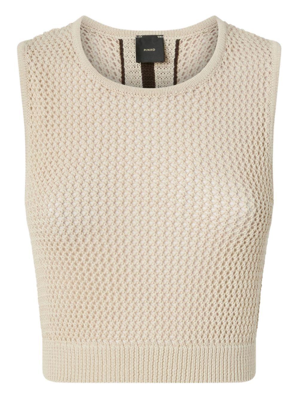 PINKO Top in maglia "Morus" 