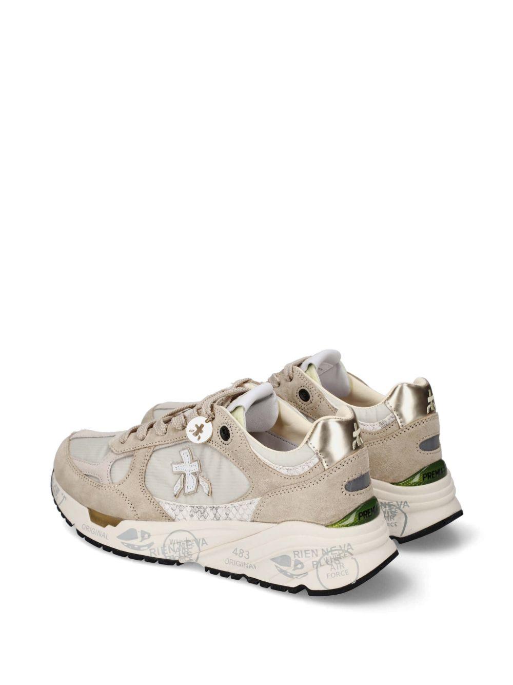PREMIATA Sneakers con inserti imbottiti beige 