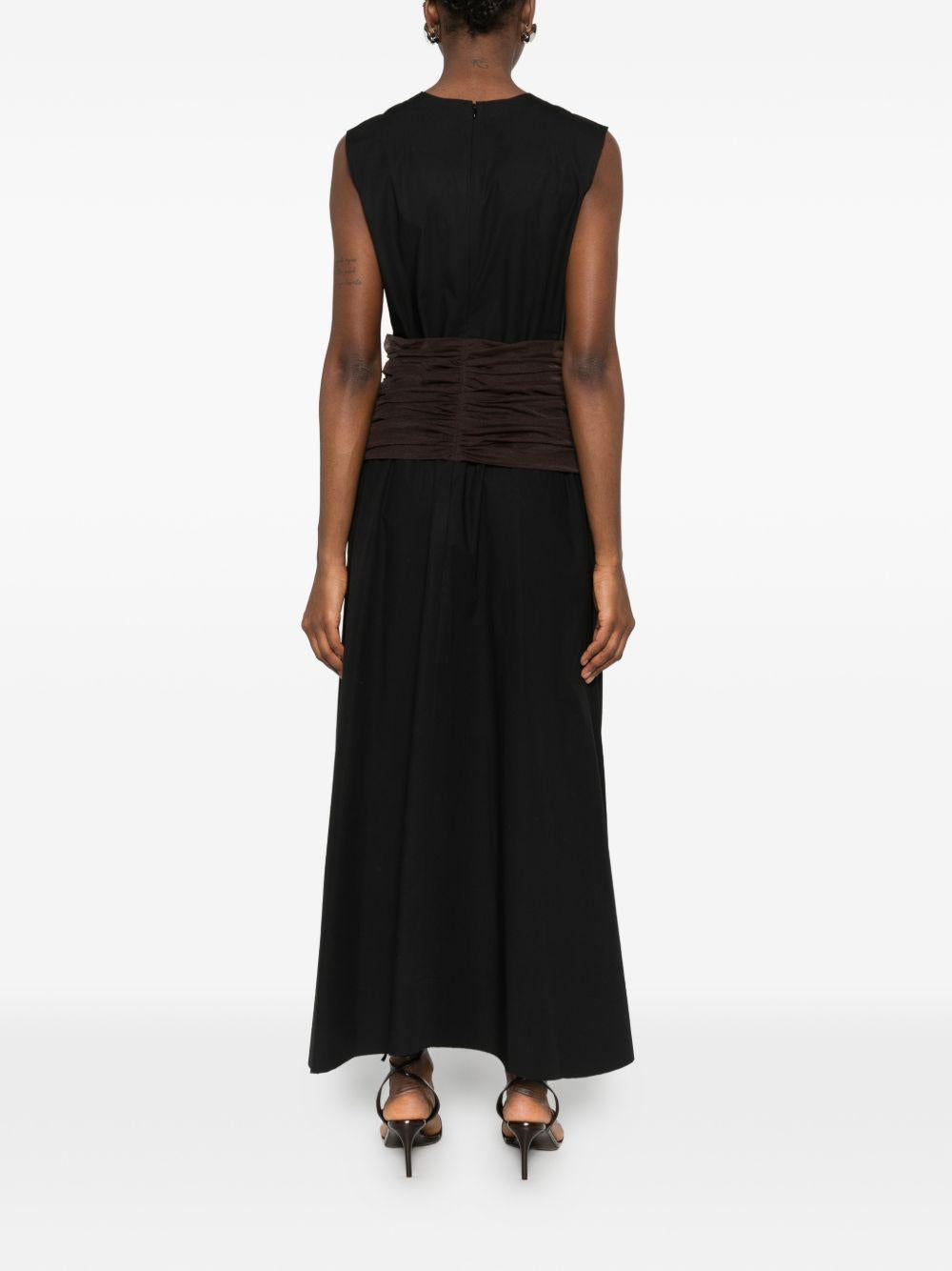 TORY BURCH Abito nero senza maniche 