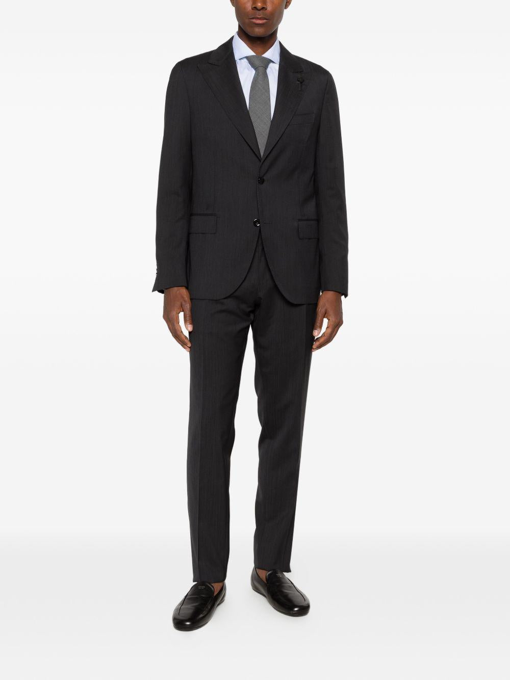 LARDINI Completo elegante nero 